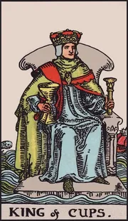 King of Cups tarot card