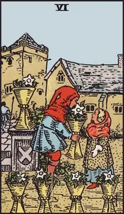 Six of Cups tarot card