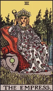 The Empress tarot card