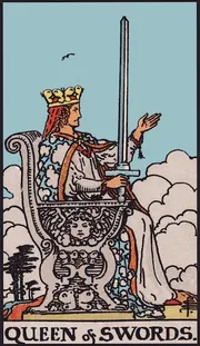 Queen of Swords tarot card
