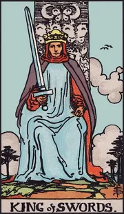 King of Swords tarot card