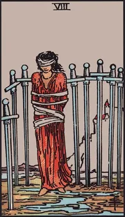 Eight of Swords tarot card